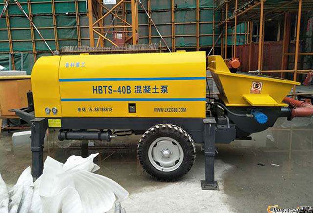 'How to solve the blockage of fine stone concrete pump for construction