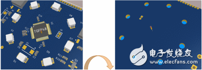 Radial grid for PCB design