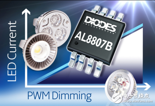 Diodes Dimmable Buck LED Driver Simplifies LED Lighting Application Design