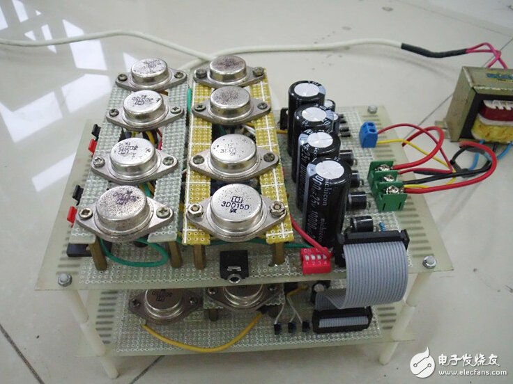 Super domineering 2.1 channel power amplifier DIY debut