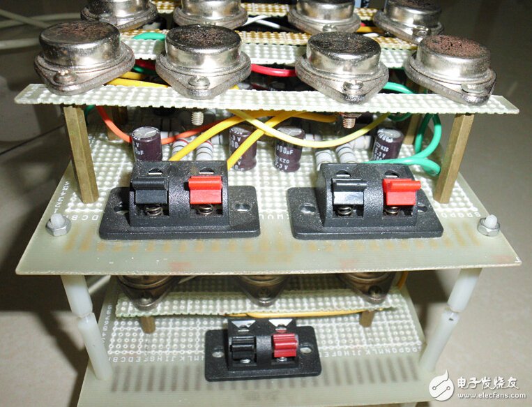 Super domineering 2.1 channel power amplifier DIY debut