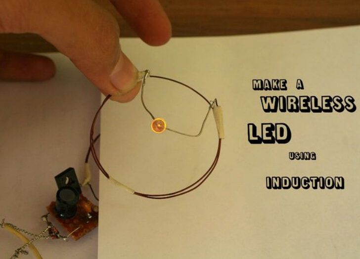 Simple 5 steps to teach you to make wireless LED lights