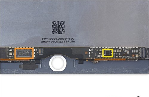 iPad Air2 teardown graphics detailed, 2GB memory and NFC module