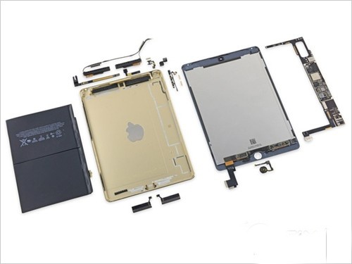 iPad Air2 teardown graphics detailed, 2GB memory and NFC module