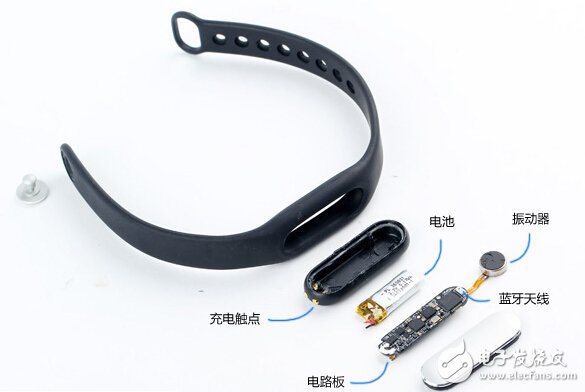 The world's mainstream smart bracelet sensor module dismantling secret