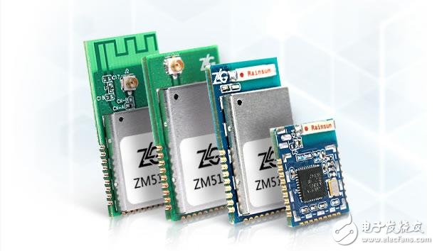 ZigBee wireless module ZM5168 applied to the system