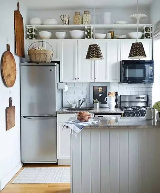 5m2 kitchen, 30 design cases share