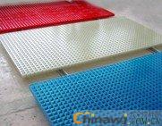 How does the FRP grating do not fade?