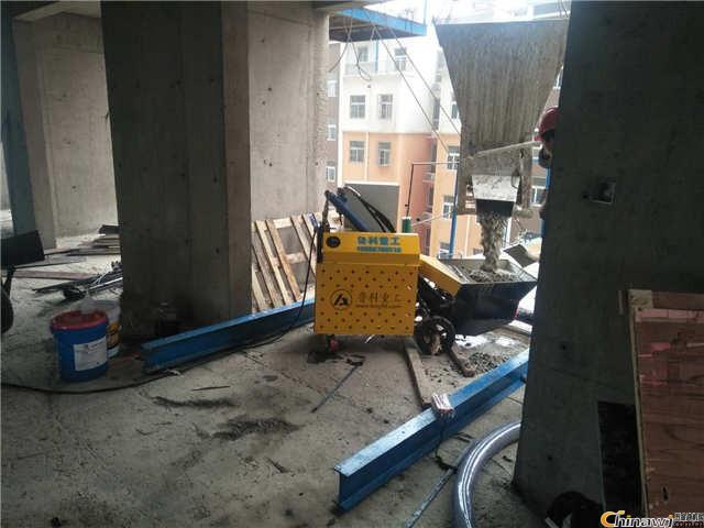 'How to maintain these aspects of the secondary construction column concrete pump