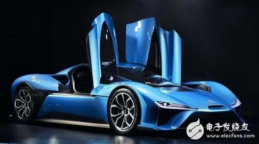 Weilai Auto EP9 super electric sports car, standing behind the six giants in the industry!