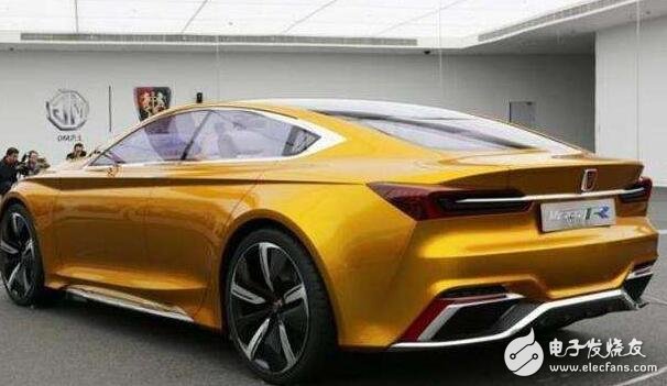 The most beautiful coupe in China, Roewe VISION-R, wins the Volkswagen CC, and 120,000 counterattacks are handsome!