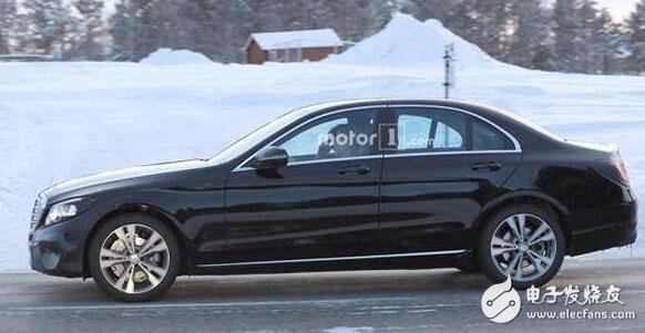 New style of taillights, new Mercedes-Benz C-class spy photos exposure