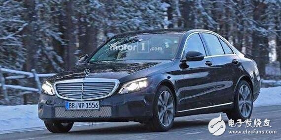New style of taillights, new Mercedes-Benz C-class spy photos exposure