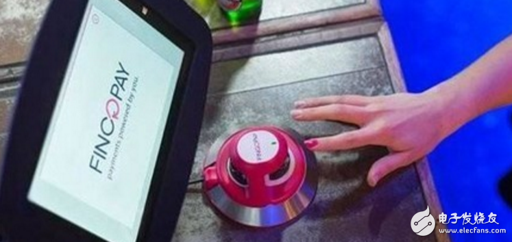 New way of paying, discarding fingerprint technology using intravenous payment