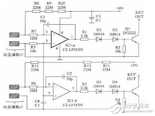 Touch button switch _ touch button switch schematic _ how to connect the touch switch