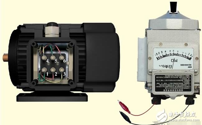 Megohmmeter principle _ megaohm meter usage method diagram _ megaohm meter reading method