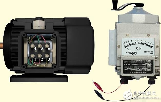 Megohmmeter principle _ megaohm meter usage method diagram _ megaohm meter reading method