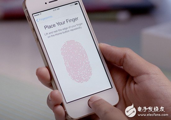 iPhone fingerprint recognition