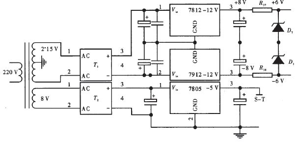 Power circuit diagram