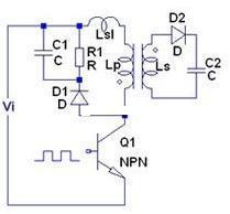 Figure 2 RCD absorption circuit diagram