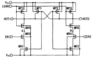 COMP high speed comparator circuit