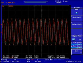 800Hz output situation