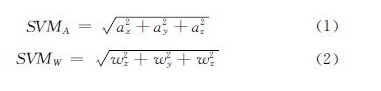 Acceleration signal vector mode (SVMA) and angular velocity signal vector mode (SVMW)