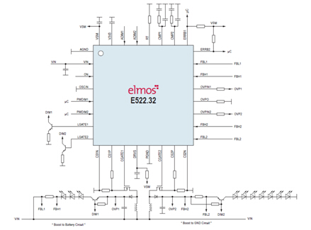 E522.3x Typical Application Circuit