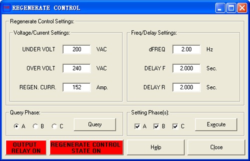 MX/RS set protection for inverters