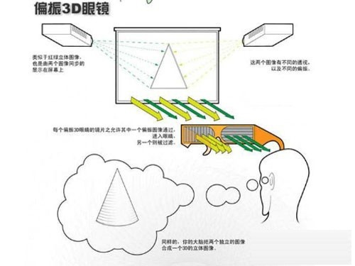 Polarized 3D technology application example