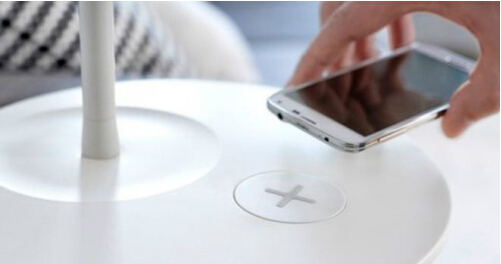 IKEA wireless charging furniture