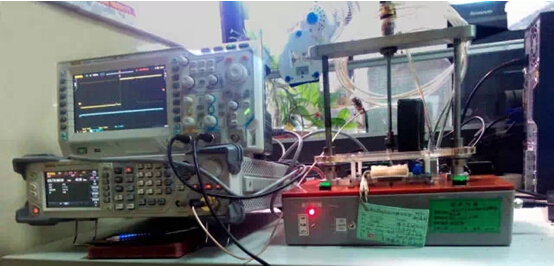 A remote control receiver module automatic test system test site