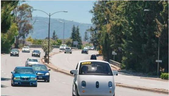 Google Driverless Car California Road Test