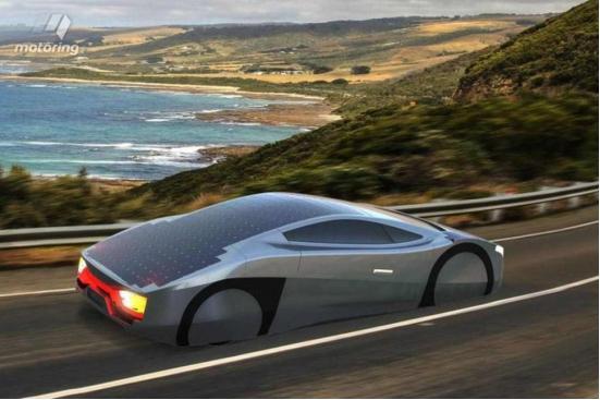 Australian solar electric sports car is so cool