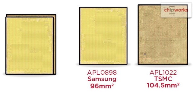 iPhone 6s different processor life difference or survey