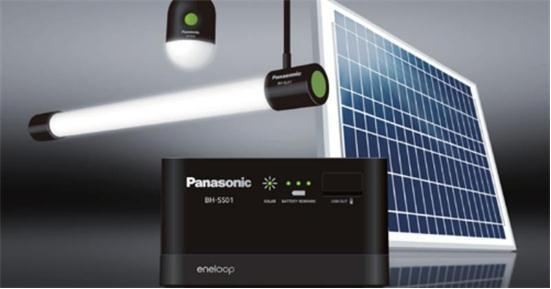 Panasonic Eneloop solar panels charge phones and tablets