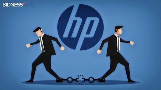 HP officially split into two
