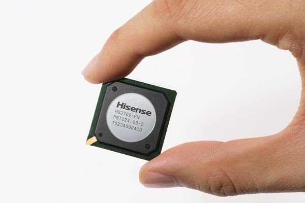 Hisense released China's first independent image engine chip in Beijing
