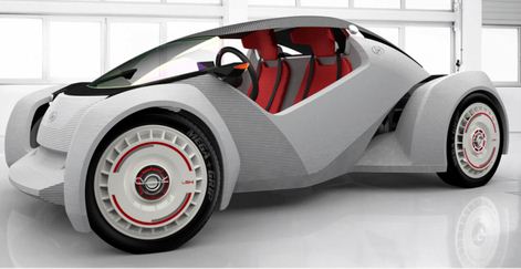 The world's first 3D printed super sports car debut