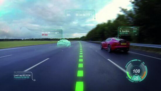 Augmented reality windshield