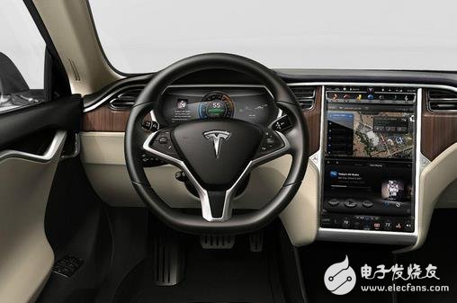 Tesla driverless car