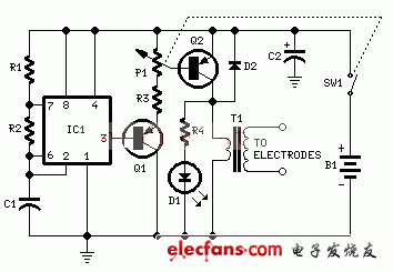 Muscle biostimulation circuit