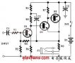 Portable headphone amplifier circuit