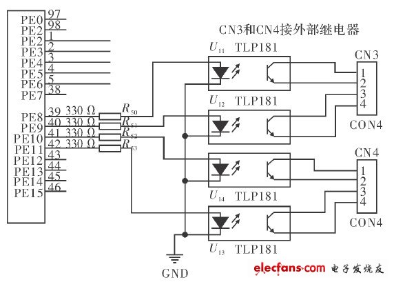 Red light therapy instrument relay circuit