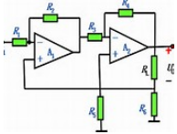 Negative feedback amplification electronic circuit design and principle analysis