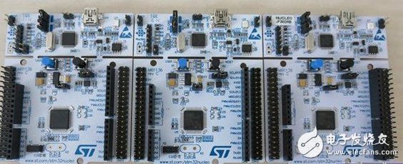 Inventory STM32-NUCLEO development and simulation platform