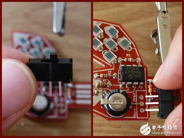 Handle DIY a solar LED fox pendant