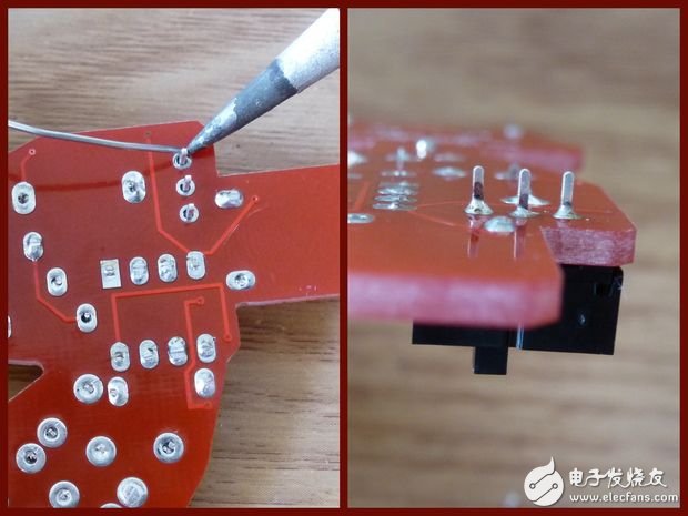 Handle DIY a solar LED fox pendant
