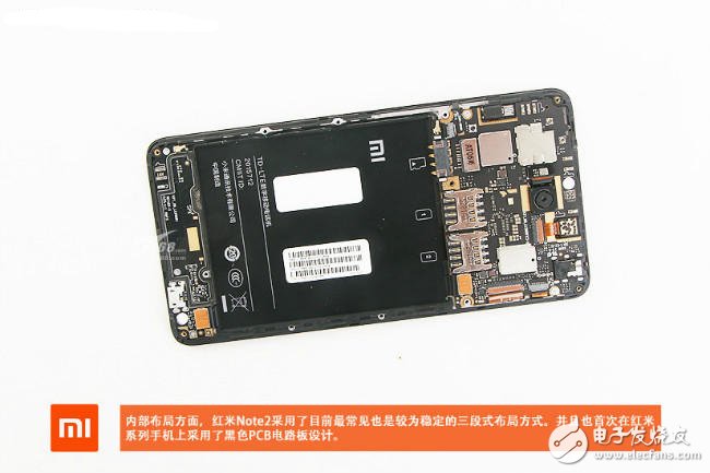 Red rice note2 big disassembly: helio X10+ Samsung / OV camera