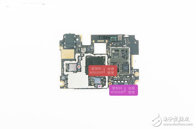 Red rice note2 big disassembly: helio X10+ Samsung / OV camera